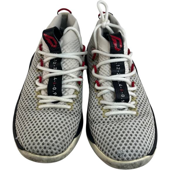 Adidas Dame 4 Mens Basketball Shoes White Red Black Size 10 Athletic main image 8
